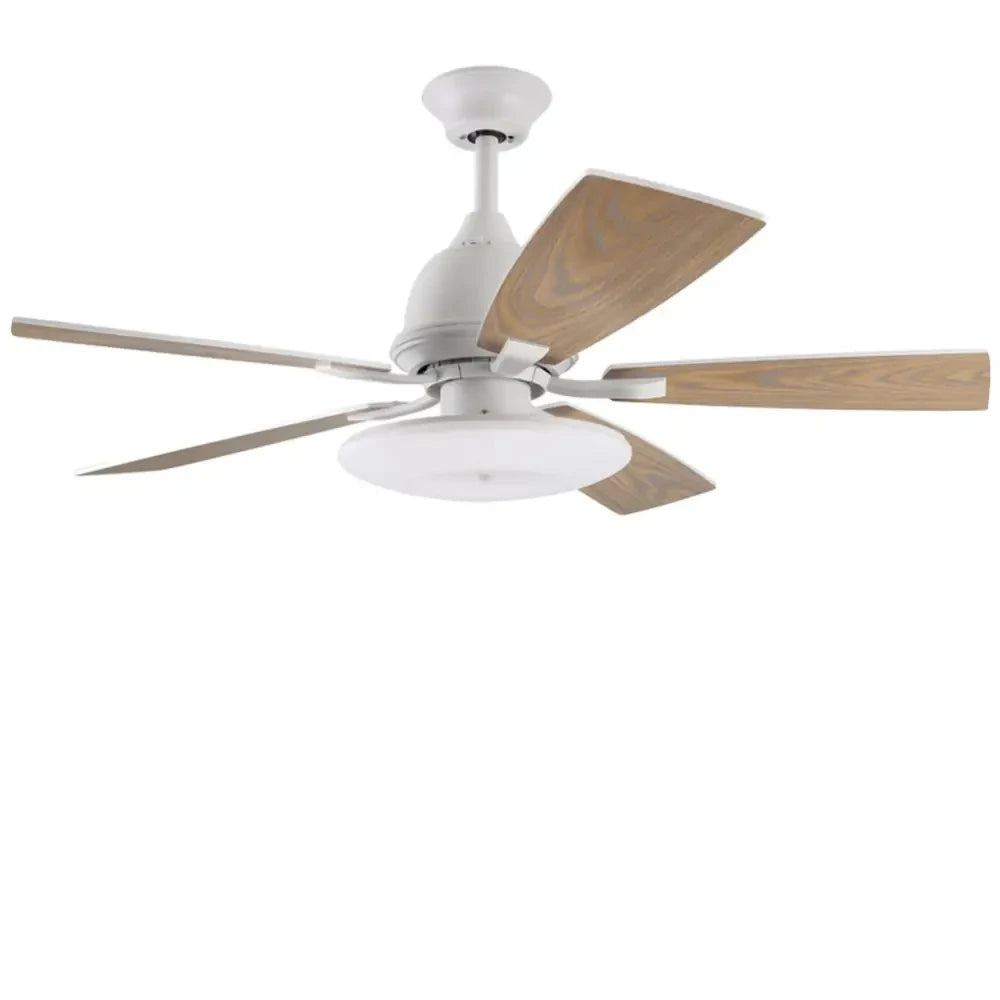 52 Inch LED Nordic Retro Ceiling Fan with Remote - Lighting > lights Fans