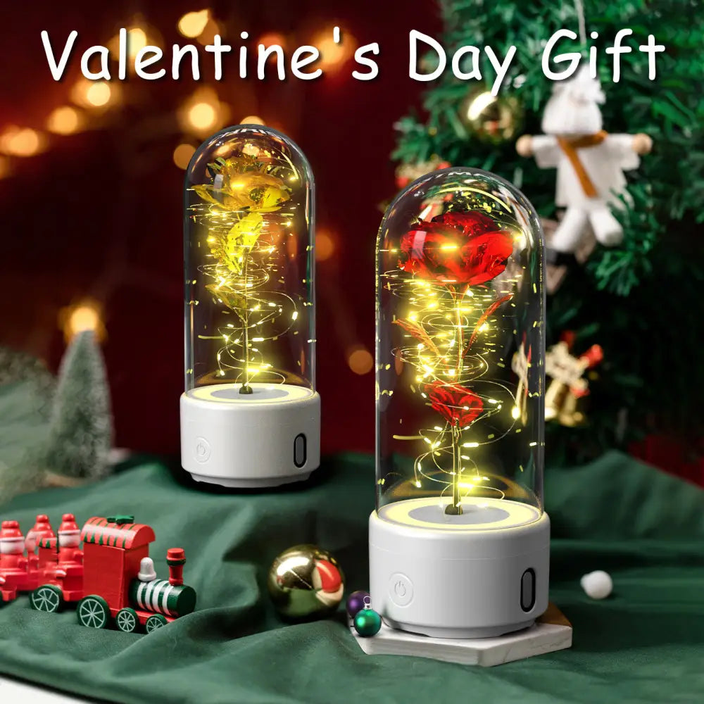 2-in-1 Rose LED Light & Bluetooth Speaker Gift - Lighting > Table Floor Lamps lamps