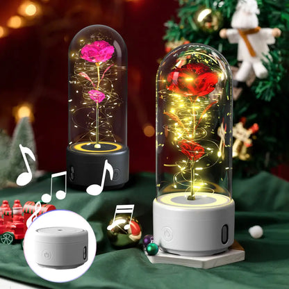 2-in-1 Rose LED Light & Bluetooth Speaker Gift - Lighting > Table Floor Lamps lamps