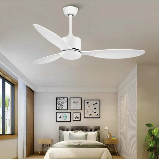 3 Blades LED Dimmable Ceiling Fan with Remote - Lighting > lights Fans