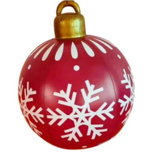 60CM Inflatable Christmas Ornament Ball – Outdoor PVC Decor - Purple / 1PC / 60cm - Home