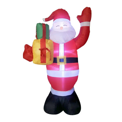 Christmas LED Inflatable Yard Decor – Santa Tree Snowman - Home & Garden > Seasonal Holid