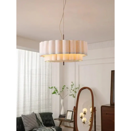 Japanese Wabi Sabi Fabric Hanging Chandelier - Home & Garden > Lighting Fixtures