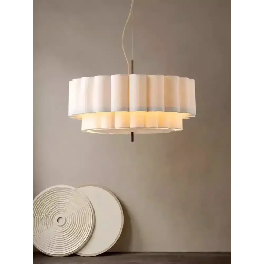 Japanese Wabi Sabi Fabric Hanging Chandelier - Home & Garden > Lighting Fixtures