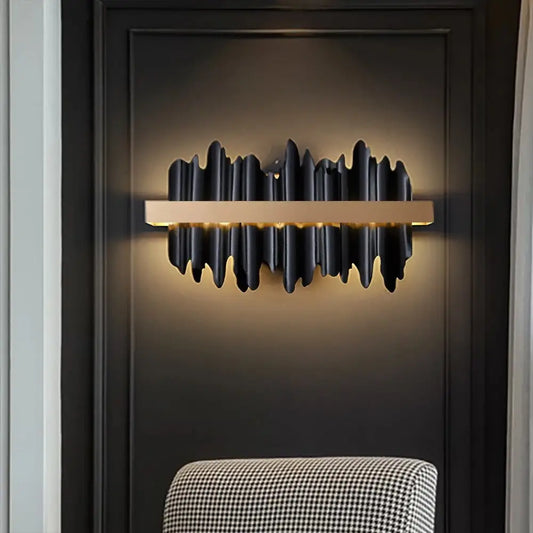Luxury Black Modern Wall Sconces for Bedroom Living Bedside