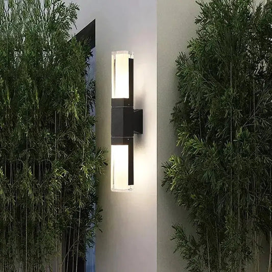 Minimalist Outdoor Waterproof LED Wall Light for Garden Street - Lighting