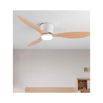 Modern Ceiling Fan with LED Light & Remote – 42/52 Inch wood light / 42inch DC Motor / 85