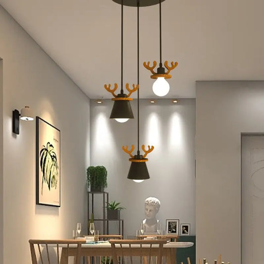 Modern Creative Antler Ceiling Light for Kitchen Dining Bedroom - 3 Lights Home & Garden